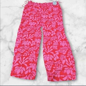 Shade & Shore Pink Sexy Flowy Beachy Swim Floral Airy Comfy Fabric (SIZE:XL 16)